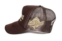 Load image into Gallery viewer, Goodsport Brown Trucker Hat

