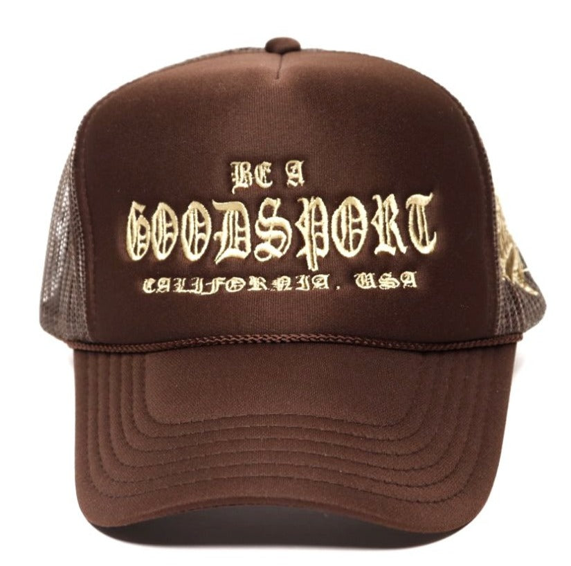 Goodsport Brown Trucker Hat