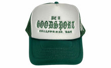 Load image into Gallery viewer, Goodsport Forest Green with White Trucker Hat
