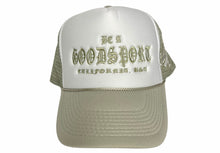 Load image into Gallery viewer, Goodsport Grey with White Trucker Hat
