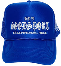 Load image into Gallery viewer, Goodsport Blue Trucker Hat
