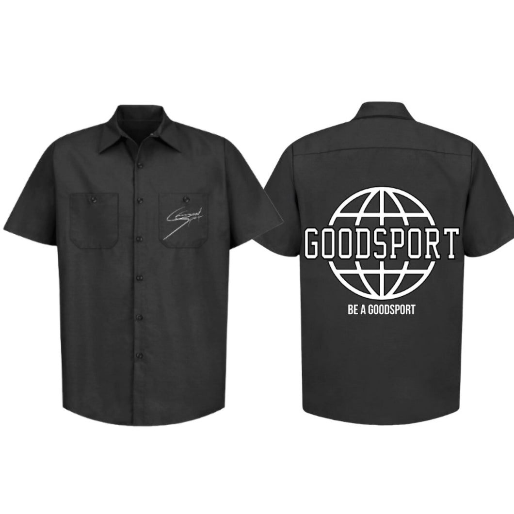 Goodsport Work Button Up (Black)