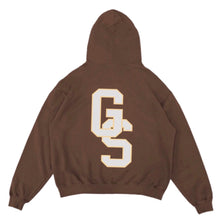 Load image into Gallery viewer, Brown Never Settle For Less Hoodie
