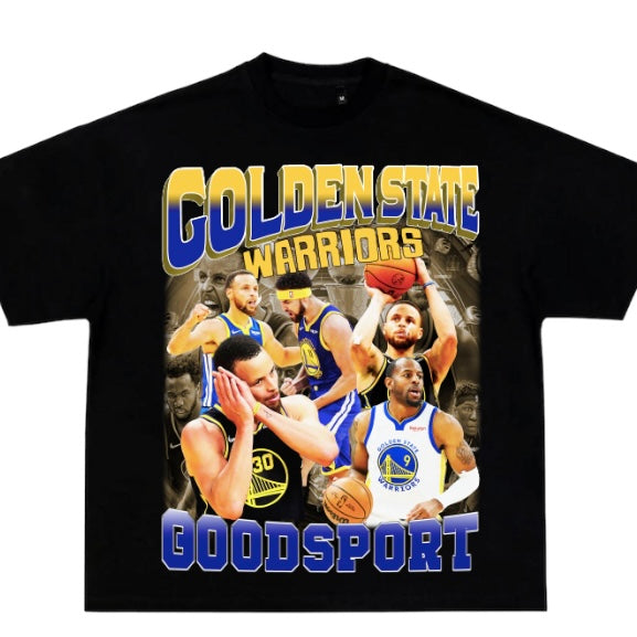 Golden State Warriors Vintage Shirt (Black)