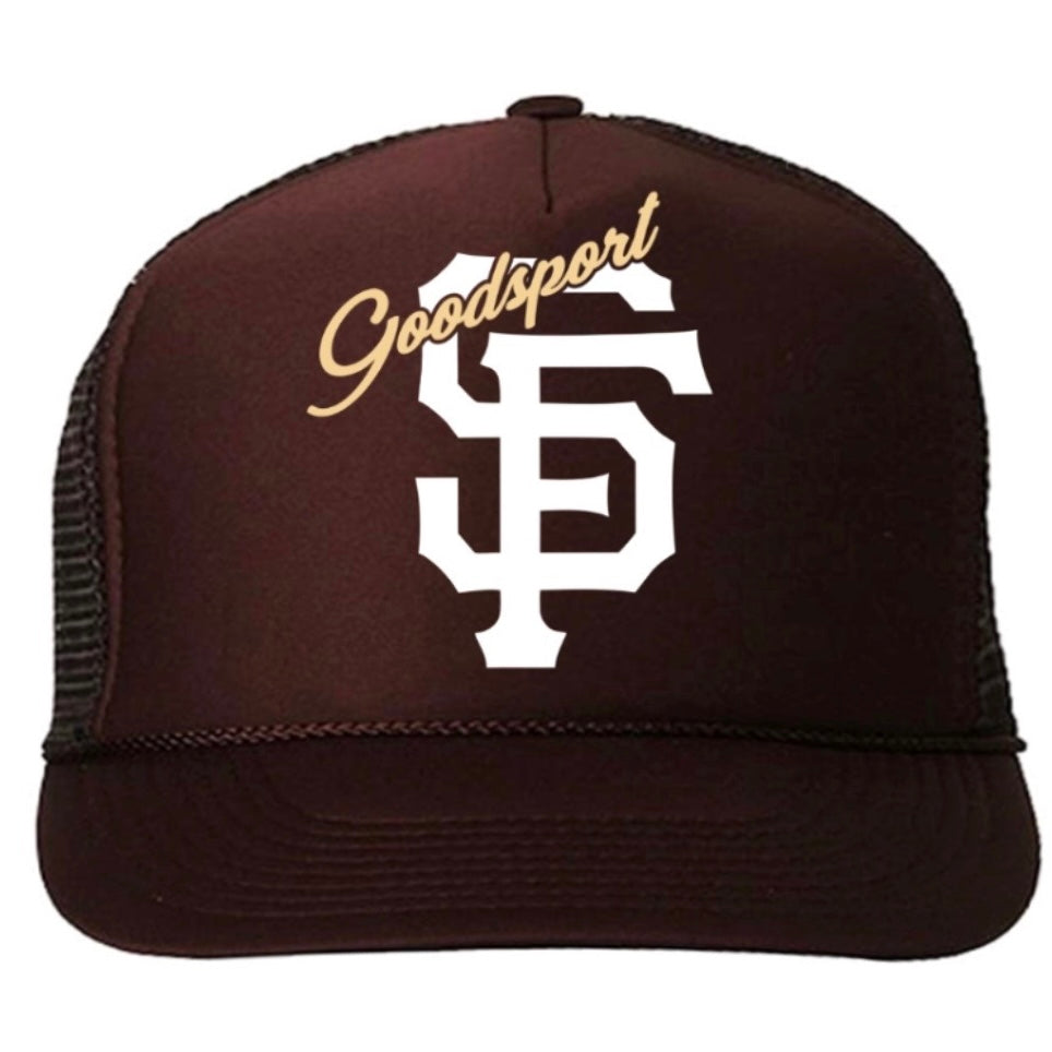 SF Brown Trucker Hat
