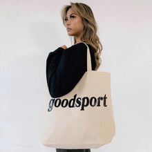 Load image into Gallery viewer, Goodsport Natural Tote Bag
