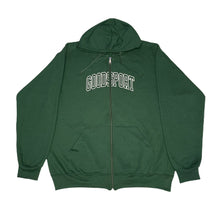 Load image into Gallery viewer, Goodsport Forest Green Zip Up Hoodie
