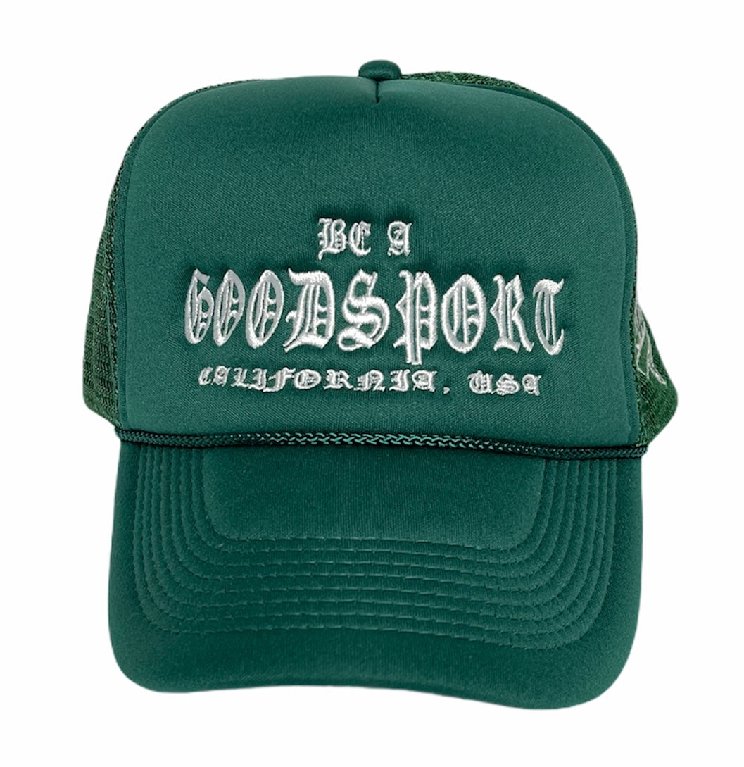 Goodsport Forest Green Trucker Hat
